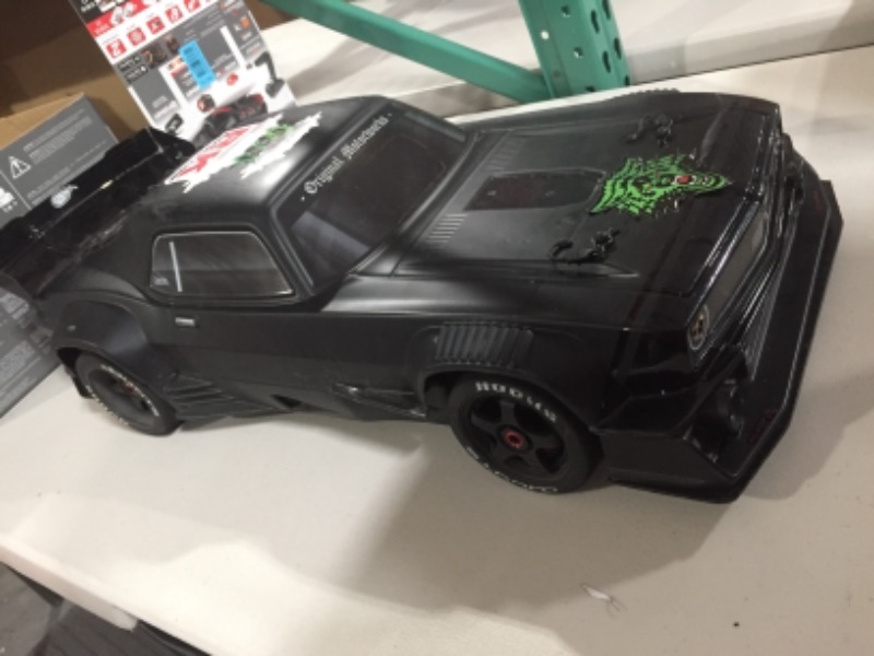 Photo 2 of ARRMA 1/7 Felony 6S BLX Street Bash All-Road Muscle Car RTR (Ready-to-Run Transmitter and Receiver Included, Batteries and Charger Required), Black, ARA7617V2T1