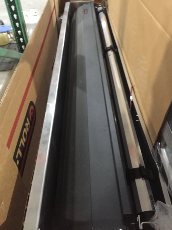 Photo 1 of Roll N Lock E-Series Retractable Truck Bed Tonneau Cover | RC448E | Fits 2009 - 2018, 2019 - 2020 Classic Dodge Ram 1500/2500/3500 6' 4" Bed (76.3")