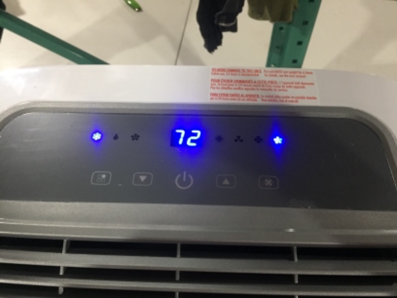 Photo 4 of BLACK+DECKER 8,000 BTU Portable Air Conditioner with Remote Control, White