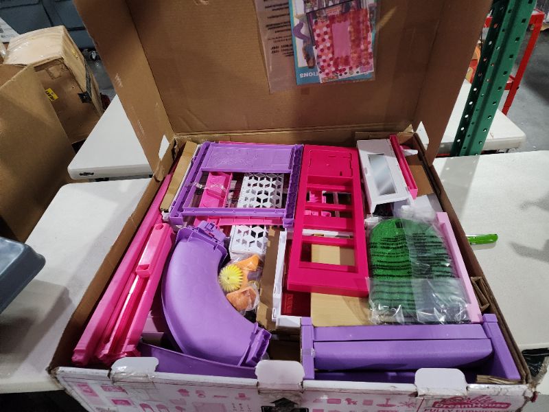 Photo 2 of Barbie Dreamhouse Dollhouse with 70+ Accessories Working Elevator Lights & Sounds