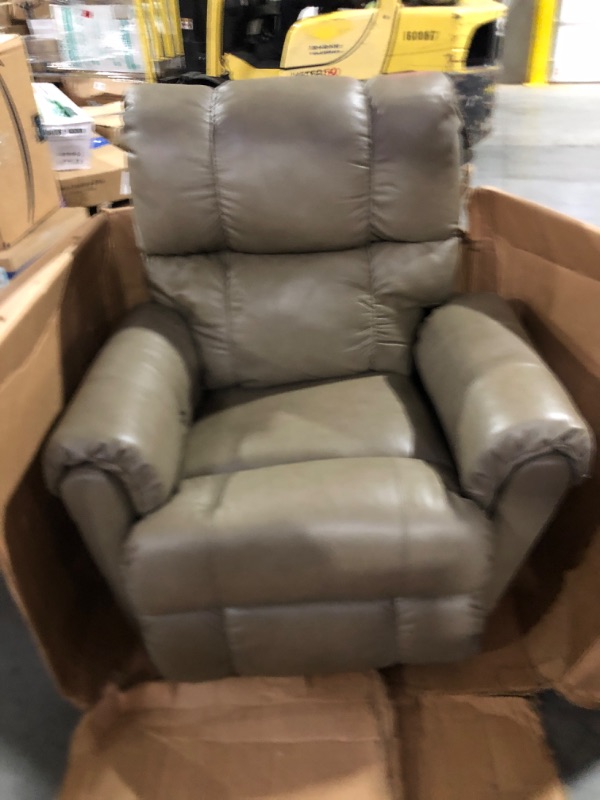Photo 2 of Leather Recliner (Green color)
