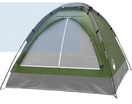 Photo 2 of 2-Person Camping Tent – Includes Rain Fly and Carrying Bag – Lightweight Outdoor Tent for Backpacking, Hiking, or Beach by Wakeman Outdoors
