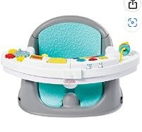 Photo 1 of Infantino Music & Lights 3-in-1 Discovery Seat and Booster - Convertible Booster, Infant Activity seat and Feeding Chair with Electronic Piano for Sensory Exploration, for Babies and Toddlers