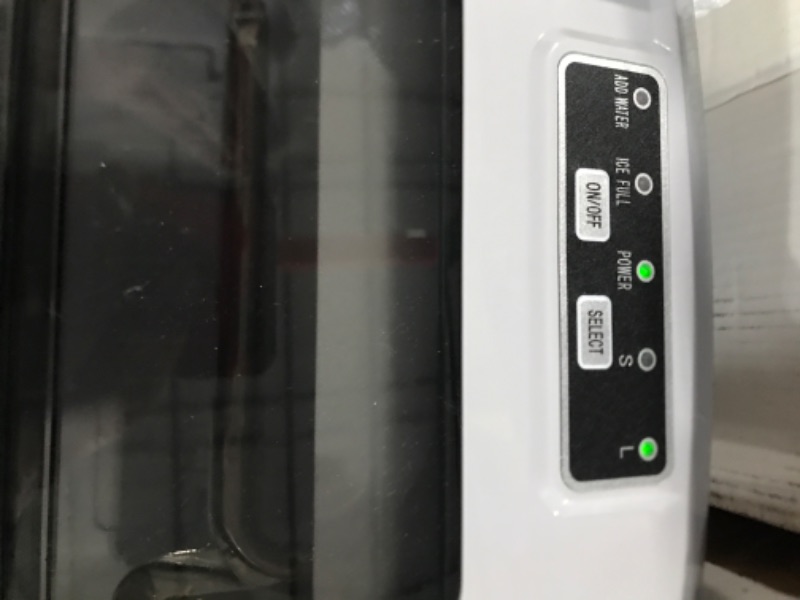 Photo 1 of FRIGIDAIRE EFIC189-Silver Compact Ice Maker, 26 lb per Day, Silver (Packaging May Vary) Silver Ice Maker