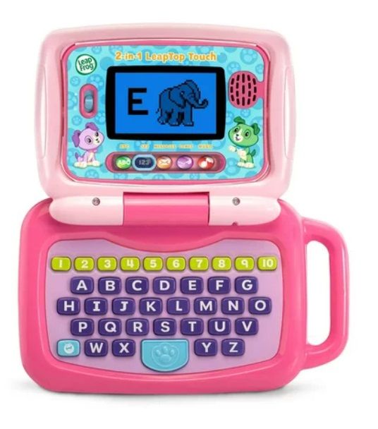 Photo 1 of LeapFrog 2-in-1 Leaptop Touch (Frustration Free Packaging), Pink Frustration-Free Packaging