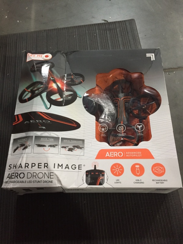 Photo 1 of Sharper Image Rechargeable Aero Stunt Drone