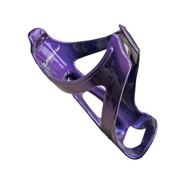 Photo 1 of Bike Water Drink Bottle Holder Cage for MTB Mountain Road Bicycle Nylon 2 Pack Chameleon (Purple Blue Change)