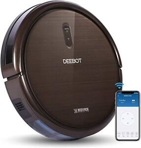 Photo 1 of ECOVACS DEEBOT N79S Robotic Vacuum Cleaner with Max Power Suction, Upto 110 Min Runtime, Hard Floors and Carpets, Works with Alexa, App Controls, Self-Charging, Quiet