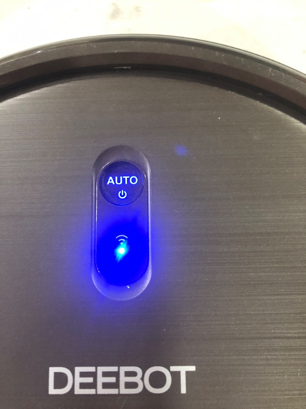 Photo 3 of SEE NOTES***
ECOVACS DEEBOT N79S Robotic Vacuum Cleaner with Max Power Suction, Upto 110 Min Runtime, Hard Floors and Carpets, Works with Alexa, App Controls, Self-Charging, Quiet