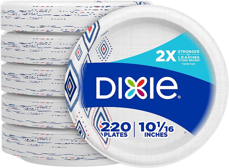 Photo 1 of Dixie everyday disposable paper plates 10 1/16