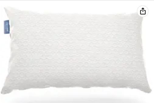 Photo 1 of Cosy House Collection Luxury Bamboo Shredded Memory Foam Pillow - Adjustable & Removable Fill - Ultra Soft, Cool & Breathable Cover with Zipper Closure for Side, Back, and Stomach Sleepers (Queen)
