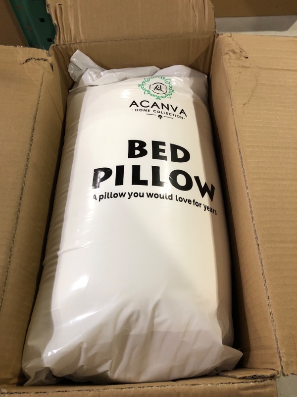 Photo 1 of Acanva Hypoallergenic Bed Sleeping Side Sleeper Body Pillow Insert