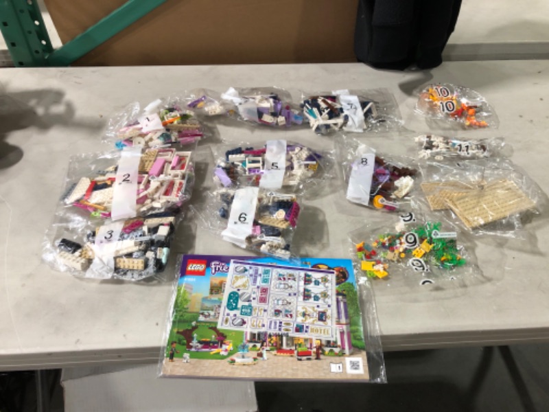 Photo 2 of LEGO Friends Heartlake City Grand Hotel 41684 Building Kit; Includes Emma, Stephanie, River and Amelia Mini-Dolls; New 2021 (1,308 Pieces) Frustration-Free Packaging