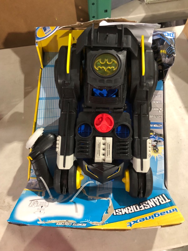 Photo 2 of Fisher- Imaginext DC Super Friends Transforming Batmobile R/c