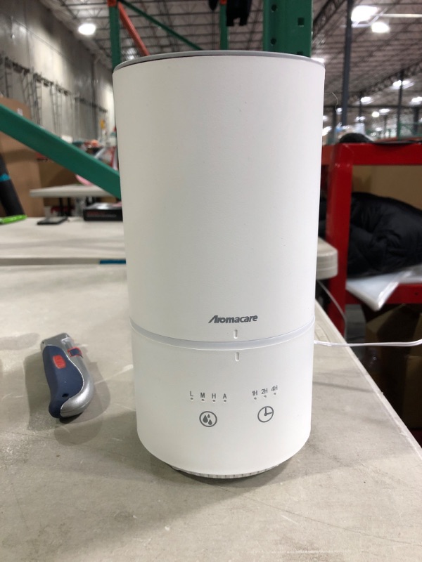 Photo 2 of Home Humidifier for Large Room, 1000ml Essential Oil Diffuser with Timer, Top Fill Design Cool Mist Humidifier for Bedroom, Living Room, Quiet for Baby Room, Touch Button