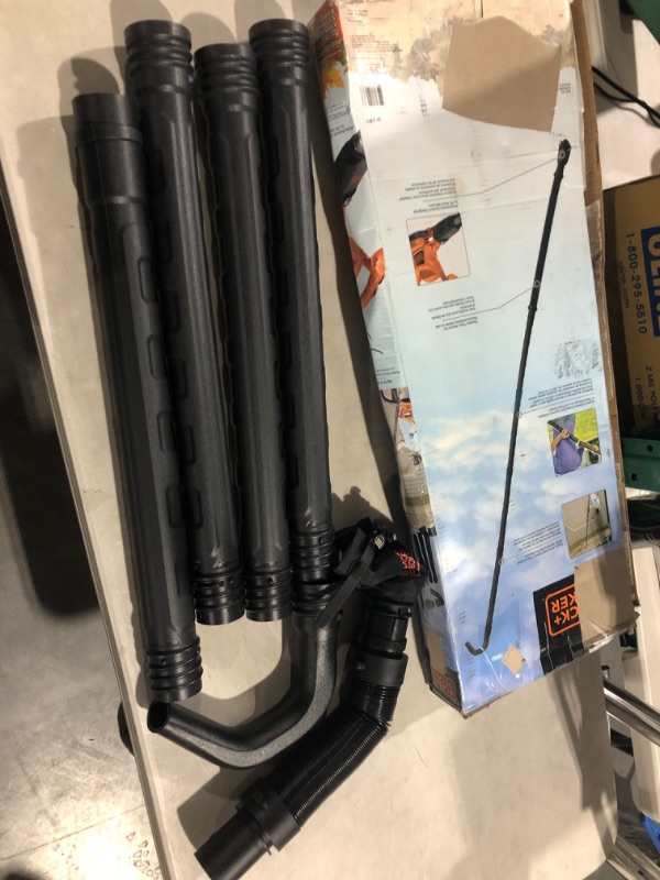 Photo 2 of BLACK+DECKER Gutter Clean Attachment For Blower, Quick Connect (BZOBL50)