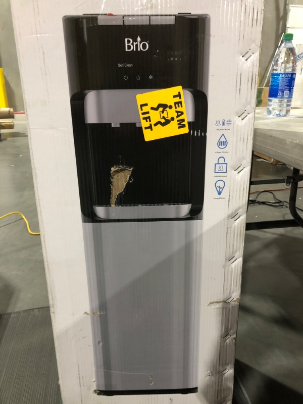 Photo 3 of Brio 400 Series Commercial Grade Reverse Osmosis 4-Stage Capacity Bottless P.O.U Tri-Temperature Water Cooler Dispenser- Hot Water up to 194 Degree C