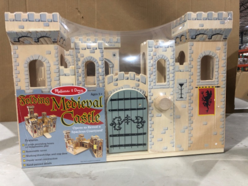 Photo 2 of Melissa & Doug Fold & Go Medieval Castle