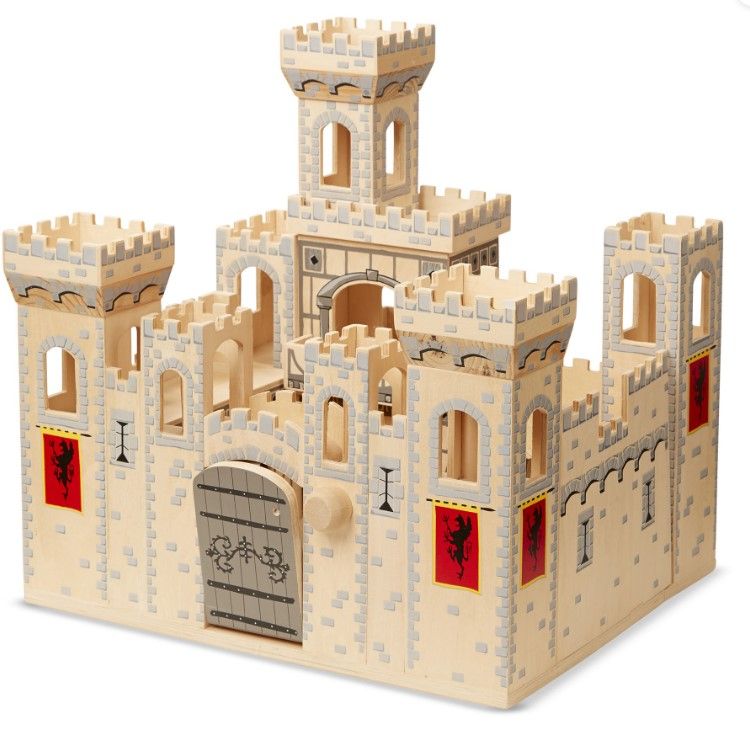 Photo 1 of Melissa & Doug Fold & Go Medieval Castle