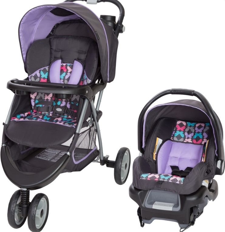 Photo 3 of Baby Trend EZ Ride 35 Travel System Sophia Purple