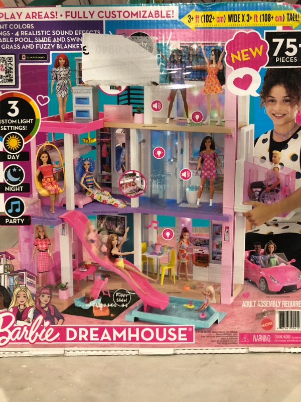Photo 1 of Barbie Dreamhouse Doll House Barbie House with 75+ Accessories