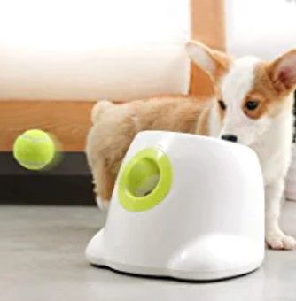 Photo 1 of AFP Automatic Ball Launcher for Dogs,Dog Ball Launcher Automatic,Tennis Ball Machine,Includes 3pcs Tennis Balls for Dogs