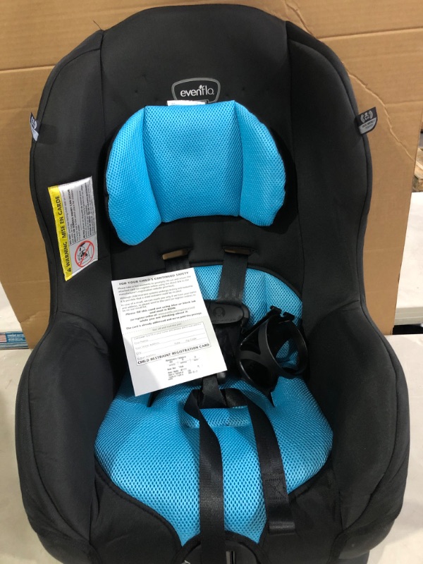 Photo 1 of Evenflo Tribute LX Harness Convertible Car Seat, Solid Print Black
03/23/2022
