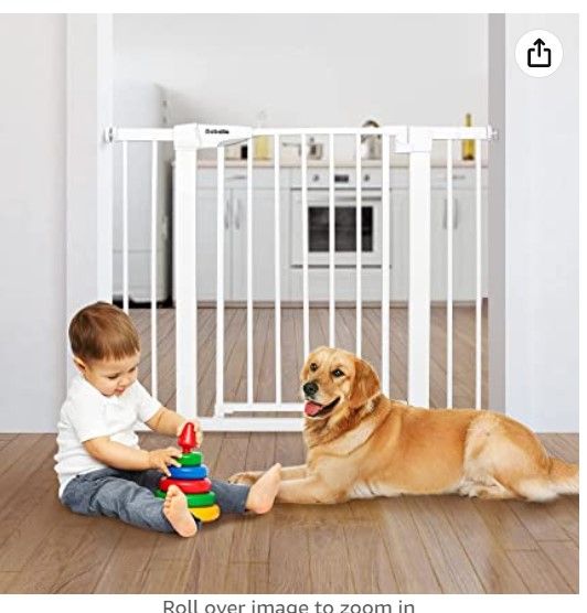 Photo 1 of Babelio Baby Gate for Doorways and Stairs, 26-40 inches