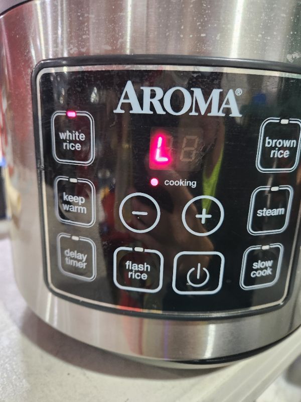 Photo 2 of Aroma ARC-150SB 20-Cup (Cooked) Digital Cool-Touch Rice Cooker, Food Steamer and Slow Cooker