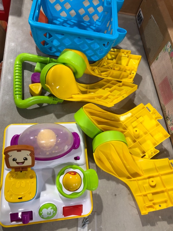 Photo 2 of Bright Starts Giggling Gourmet 4-in-1 Shop ‘n Cook Walker Shopping Cart Push Toy, Ages 6 months +