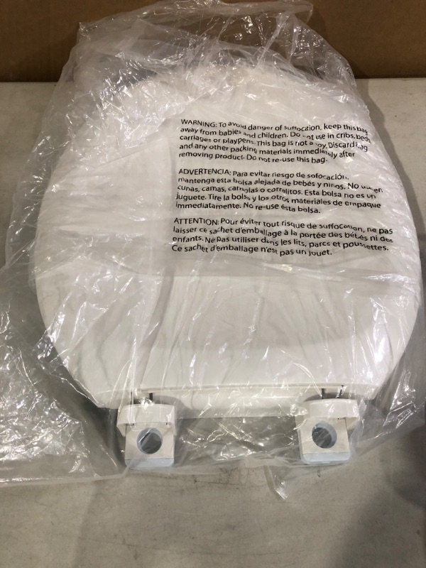 Photo 3 of American Standard 5320B65CT.020 Champion Slow-Close Round Front Toilet Seat, White
* Open box, no visible damage or defect *
