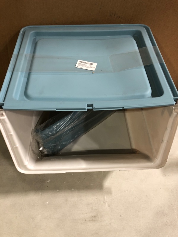 Photo 2 of Plastic Storage Bin with Lid