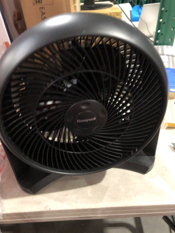 Photo 2 of Honeywell HT-908 TurboForce Room Air Circulator Fan, Medium, Black –Quiet Personal Fanfor Home or Office, 3 Speeds and 90 Degree Pivoting Head