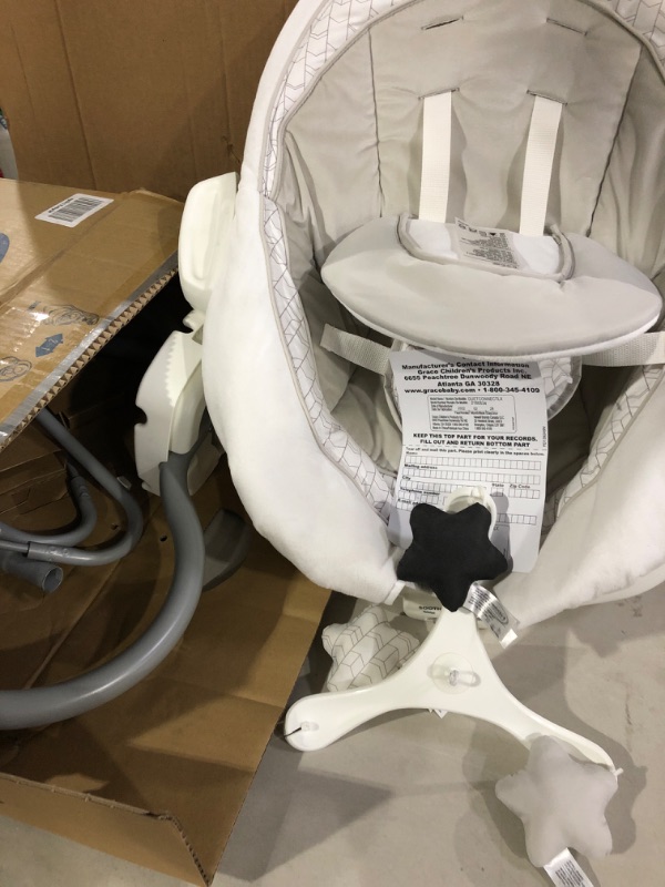 Photo 3 of ** Open box ** Graco DuetConnect LX Swing and Bouncer, Redmond