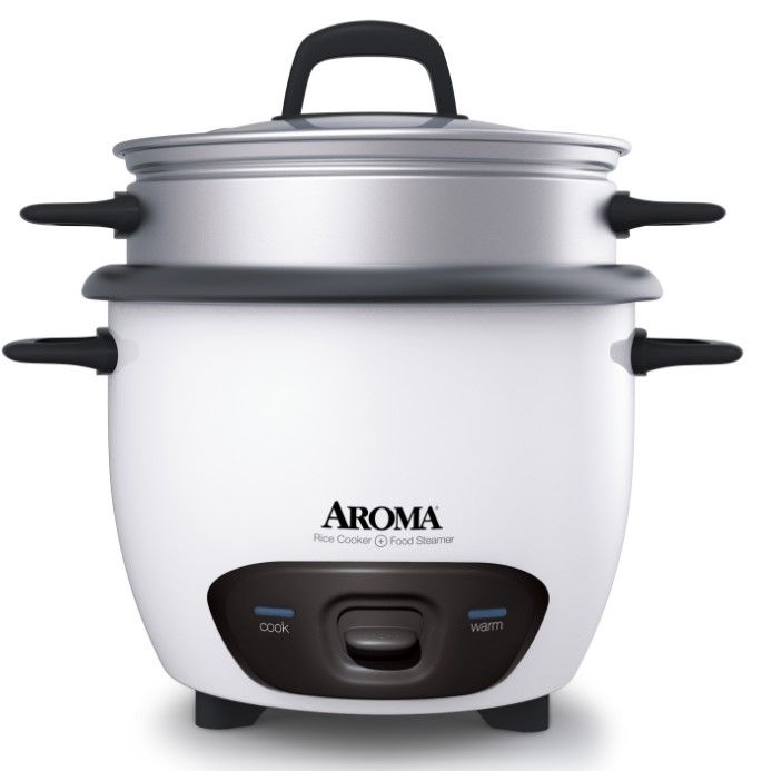 Photo 1 of Aroma Arc-743-1NG 6-Cup Pot Style Rice Cooker
* Open box, no visible damage or defect * (Stock photo for reference only)