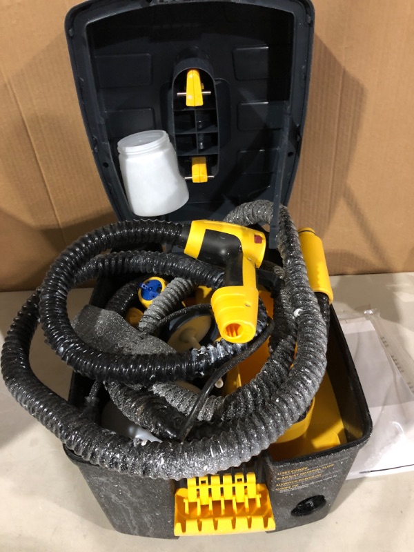 Photo 2 of ** Parts Only * Wagner Spraytech 0529091 FLEXiO 5000 Stationary HVLP Paint Sprayer, Sprays Unthinned Latex, Includes two Nozzles, iSpray Nozzle and Detail Finish Nozzle, Complete Adjustability for All Needs Flexio 5000 Paint Sprayer