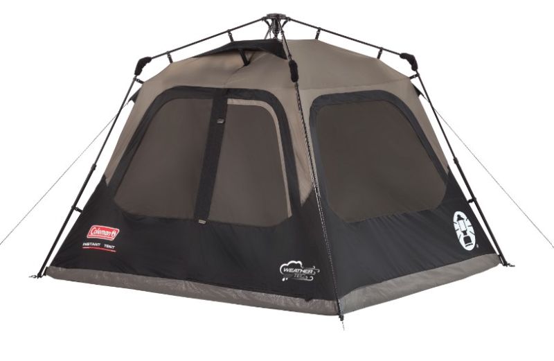 Photo 1 of Coleman 4-Person Cabin Camping Tent with Instant Setup 1 Room Gray.
* Used, tear in carry bag. Unable to test. *