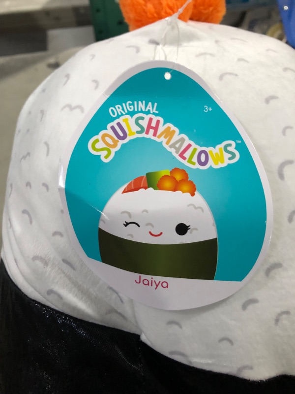 Photo 1 of Squishmallows 16-Inch Sushi - Add Jaiya to Your Squad, Ultrasoft Stuffed Animal Large Plush Toy, Official Kellytoy Plush