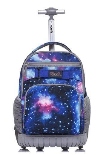 Photo 1 of Rolling Backpack for Kids 18 Inch , NEW TILAMI Wheeled Laptop Backpack Kids School Travel