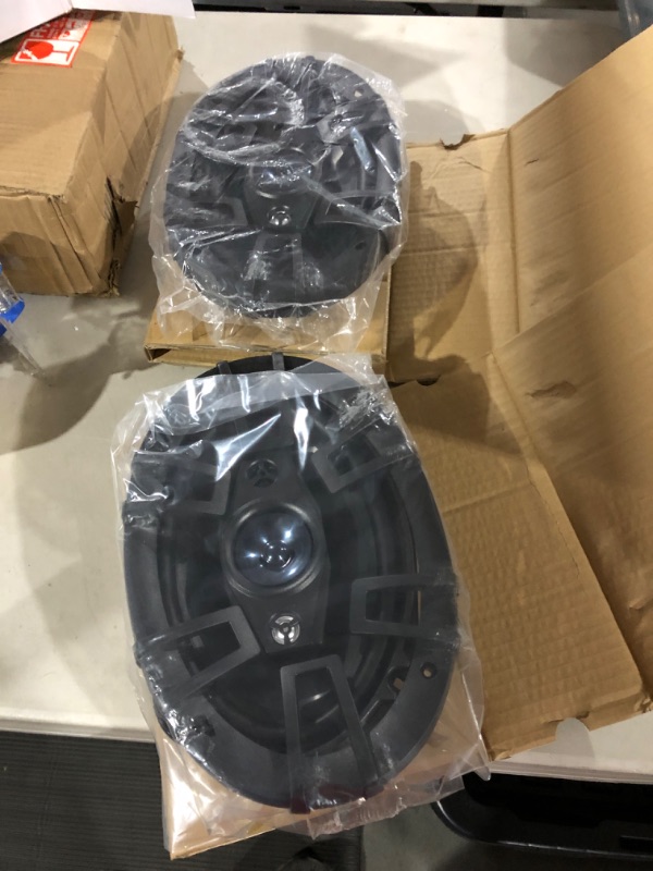 Photo 2 of H YANKA 6x9 Car Speakers,Full Range 500 Watt Max 4-Way Coaxial Car Door Speakers, Professional 6x9 Speakers Car Audio,Sound Stereo and no Distortion,Y30 Magnet Woofer and NdFeB Tweeter ?1 Pair? 6*9