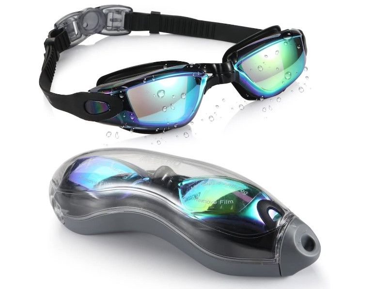 Photo 1 of Aegend Swim Goggles, Swimming Goggles No Leaking Full Protection Adult Men Women Youth