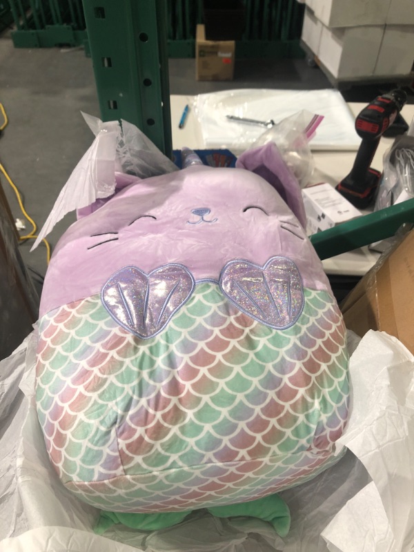 Photo 2 of Squishmallows Official Kellytoy Plush 16" Anya The Caticorn Mermaid- Ultrasoft Stuffed Animal Plush Toy (Amazon Exclusive)