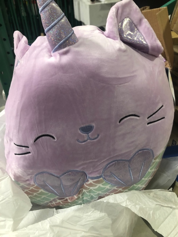 Photo 3 of Squishmallows Official Kellytoy Plush 16" Anya The Caticorn Mermaid- Ultrasoft Stuffed Animal Plush Toy (Amazon Exclusive)