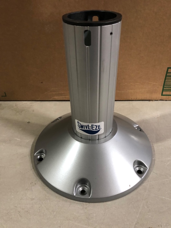 Photo 2 of attwood 278OGY090-1 278 Series Pro Pedestal Base (- 9", Gray)