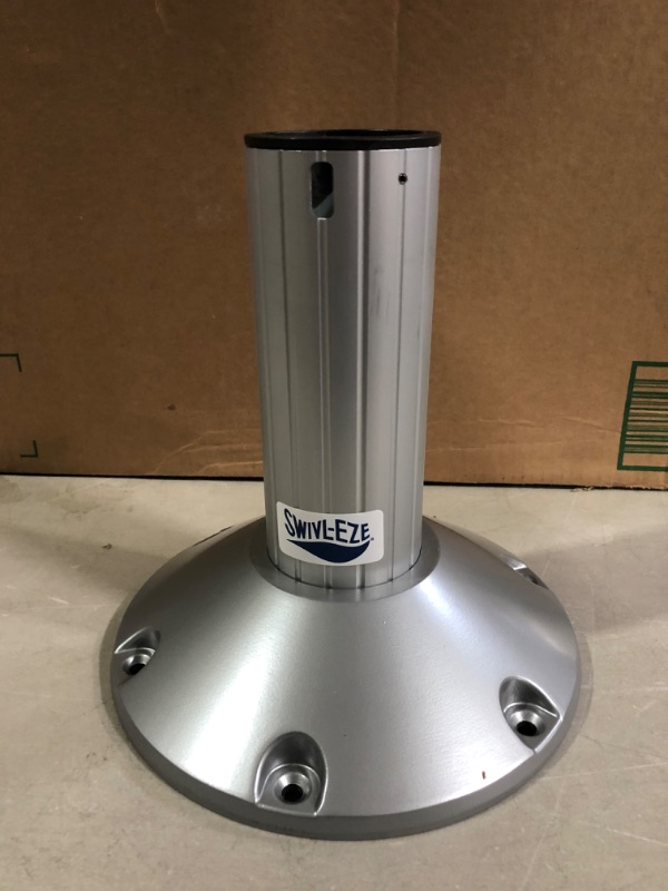 Photo 3 of attwood 278OGY090-1 278 Series Pro Pedestal Base (- 9", Gray)