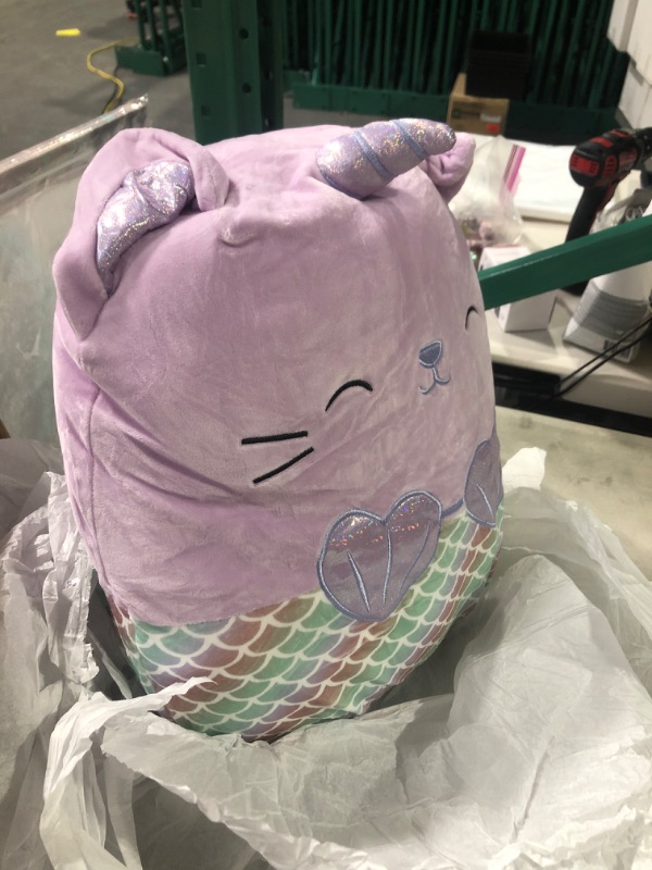 Photo 3 of Squishmallows Official Kellytoy Plush 16" Anya The Caticorn Mermaid- Ultrasoft Stuffed Animal Plush Toy (Amazon Exclusive)