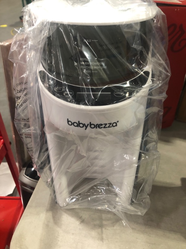 Photo 3 of New and Improved Baby Brezza Formula Pro Advanced Formula Dispenser Machine - Automatically Mix a Warm Formula Bottle Instantly - Easily Make Bottle with Automatic Powder Blending