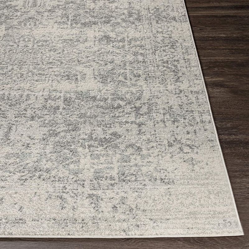 Photo 1 of **** USED**** Artistic Weavers Janine Vintage Medallion Area Rug,7'10" x 10'3",Grey
