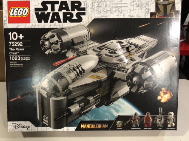 Photo 2 of !!!SEE CLERK NOTES!!!
LEGO Star Wars The Razor Crest 75292, Ages 10+ (1023 Pieces) Frustration-Free Packaging