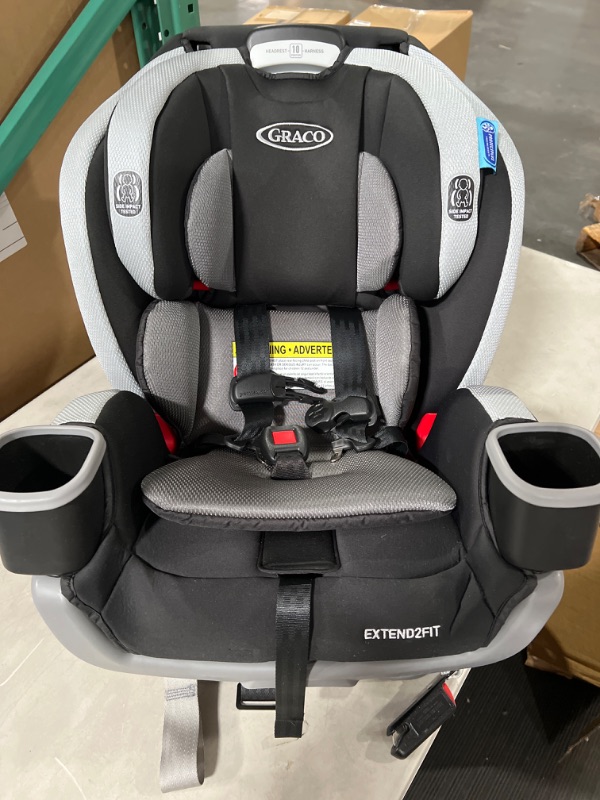 Photo 2 of Graco Extend2Fit 3-in-1 Car Seat, Stocklyn , 20.75x19x24.5 Inch (Pack of 1)